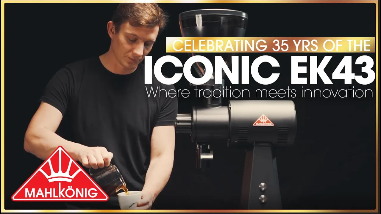 celebrating 35 years of EK 43. demonstration of the build of the grinder. and talking about all the features of the grinder.