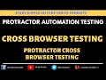 How to do Cross Browser Testing in Protractor Angular Web Testing with Protractor StudySimple