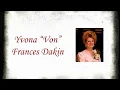 Yvona Von Frances Dakin Funeral Service