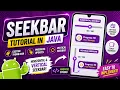 ANDROID - SEEKBAR TUTORIAL IN JAVA CUSTOM ICON VERTICAL SEEKBAR