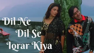 dil ne dil se iqrar kiya haqeeqat ajay devgn u0026 tabu hariharan u0026 alka yagnik 90s love