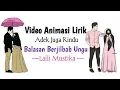 Download Lagu Lirik Adek Juga Rindu, Balasan Adek Berjilbab Ungu | Animasi Lirik