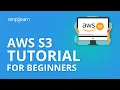 AWS S3 Tutorial For Beginners AWS S3 Bucket Tutorial AWS Tutorial For Beginners Simplilearn