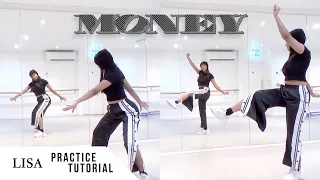 [PRACTICE] LISA - 'MONEY' - Dance Tutorial - SLOWED + MIRRORED