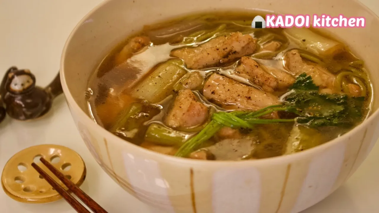 대파 닭고기 온 메밀국수 Thumbnail