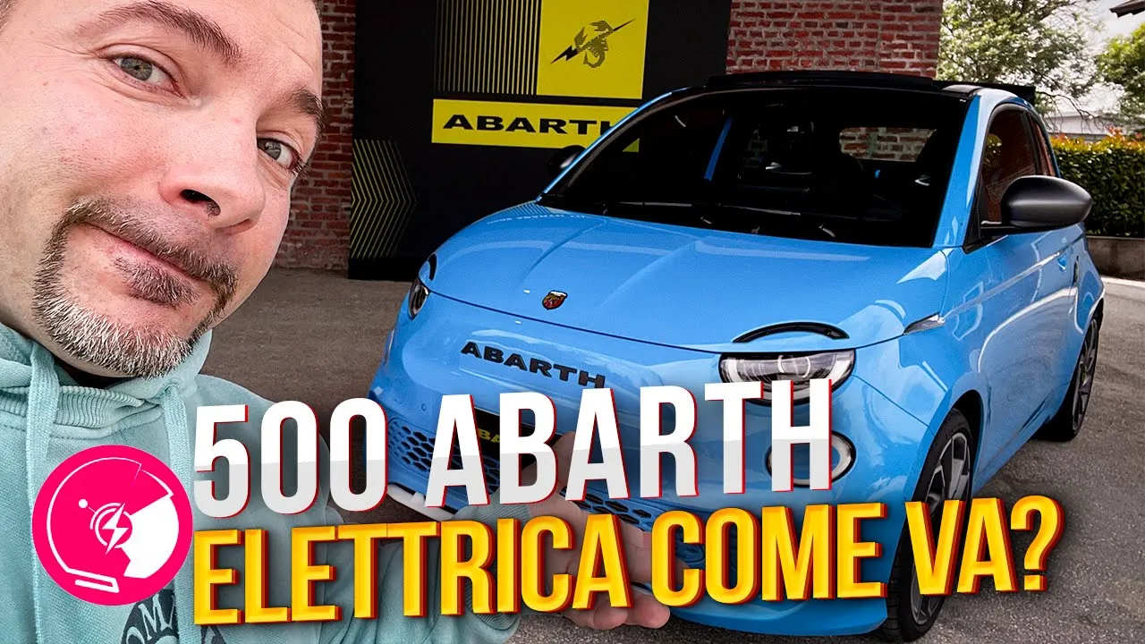 500 abarth elettrica … LO SCORPIONE HA PUNTO UNA fiat 500e