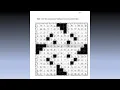 NYT Crossword TUTORIAL - FRIDAY May 15 2020