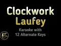 Laufey - Clockwork Karaoke Instrumental Lower Higher Male Original Key