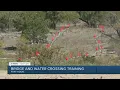 Fort Hood troops train to get heavy armored vehicles across water obstacles