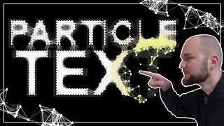 Vanilla JavaScript Text Animation Tutorial Particles Physics effect