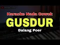 Lagu GUSDUR - KARAOKE NADA COWOK