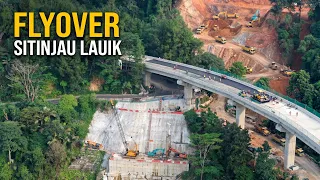 LIVE !!! KABAR TERKINI PEMBANGUNAN FLYOVER SITINJAU LAUIK, Proyek Bernilai Triliunan Terus Dikebut