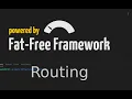 Routing - Fat-Free Framework 3 7
