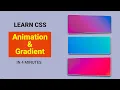 STUNNING Morphing Gradient Background in 5 Minutes Pure CSS Tutorial