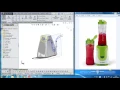 SolidWorks - Splitting a shape into different Parts