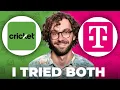 Cricket Wireless vs T Mobile - Which is Better Today