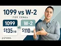 1099 vs W2 for CRNAs How to Compare with Calculator