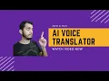 Building an AI Voice Translator Using Python Step-by-Step Tutorial