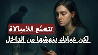 تتصن ع اللامبالاة لكن غيابك ينهشها من الداخل كيف تفهم المرأة الصامتة بعد الفراق 
