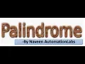 How to check Palindrome Number Basic Programming Questions Series