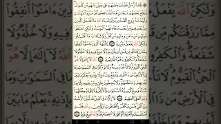 ماهر المعيقلي سورة البقرة مكتوبة صفحة    مصحف المدينة المنورة جودة عالية دندنها