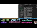 WGET Installation Mac Setup AI Development LLAMA 2