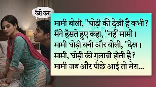 ep 1 a steamy night between aunt and nephew hindi story storiesmail hindi