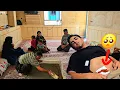 Download Lagu Amin's wound pain🥺🥺Relatives visit Amin👨‍👩‍👧‍👧Cementing the floor of the house