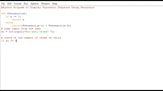 Python Program to Display Fibonacci Sequence Using Recursion