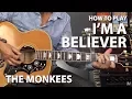 Download Lagu I'm a Believer by The Monkees - Guitar Lesson