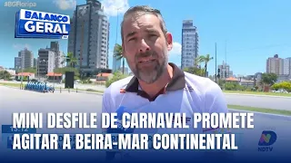 Florianópolis entra no ritmo do Carnaval com mini desfiles nesta quinta-feira (11)
