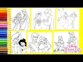 Coloring Disney Prince Princesses get Married - Royal Wedding