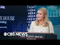 White House holds briefing after more texts from Signal group chat are published full