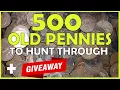 Looking For Rare Coins - 500 Old Pennies to Hunt Through Giveaway now closed