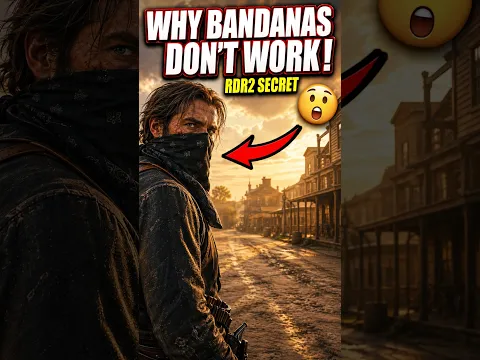 Why Your Bandana Is Useless in RDR2 🤯