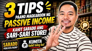 KUMIKITA Kahit SARADO ang Sari-Sari Store?! 😱 3 Tips Passive Income Ideas | Madaling gawin!