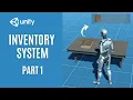 How to create a simple Inventory System in Unity 3D - Part 1