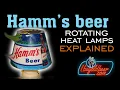 Vintage 1960 s Hamm s Beer Motion Heat Lamps Explained - ibuyoldbeer com