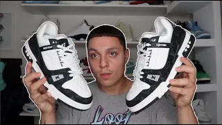 LV Trainer Sneaker in Black Review Legit Check Guide