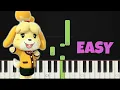 Download Lagu Animal Crossing Theme│EASY Piano Tutorial│RIGHT HAND 🤚