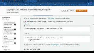 Developing on AWS Lab 2 Java - Develop Solutions Using Amazon S3