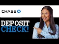 How To Deposit A Check In Chase ATM 2025