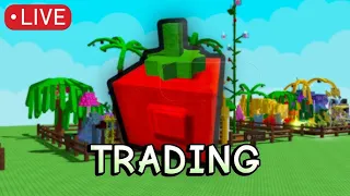 🔴LIVE | Trading with viewers in GROW A GARDEN #shortslive #verticallive