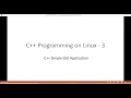 C Programming on Linux - Qt Simple GUI Application