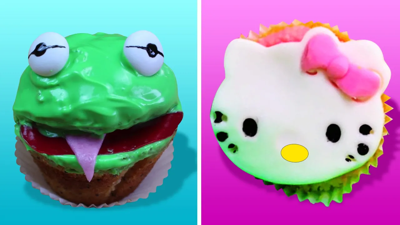 DIY Hello Kitty Cupcake Decorating Ideas  5 Amazing Cupcake Design   Cupcake Mania