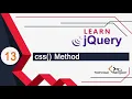 jQuery Css Method in Hindi Tutorials