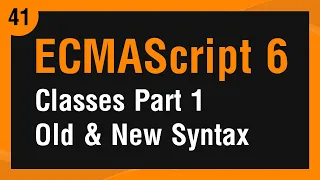 Learn ECMAScript 6 in Arabic - Classes Part 1 Old and New Syntax