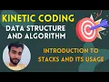 Introduction to Stacks and its usage Stacks Data Structure Algorithms Java Programming