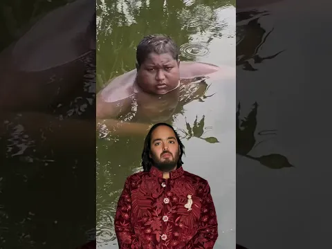 अनंत अंबानी ने पानी में रहने वाली इकबाल की बचाई जान 😱 Ananta Ambani #shortvideo