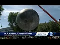 Moon replica on display in Milwaukee